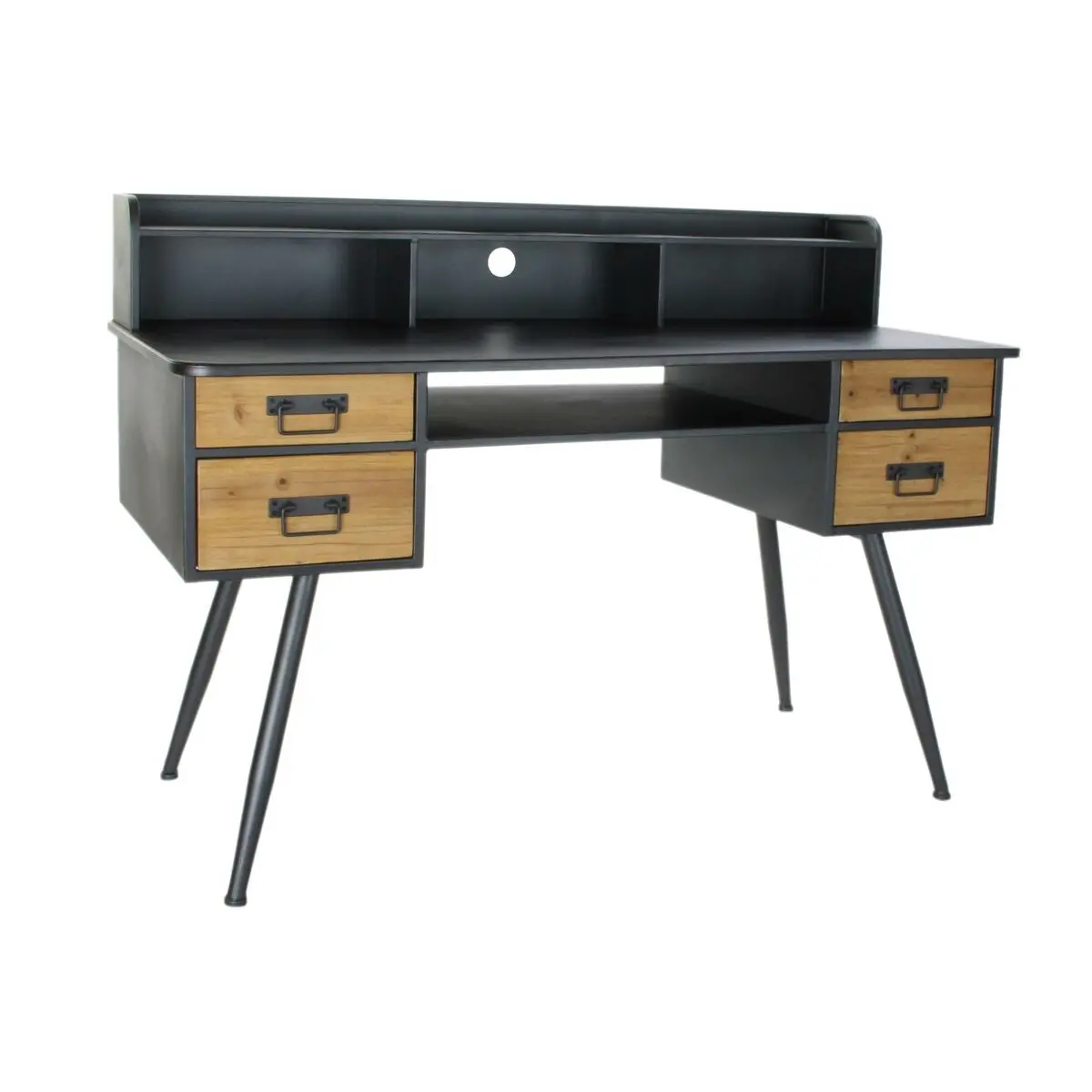 Desk Dkd Home Decor Metal Fir (135 X 60 X 95 Cm) 1