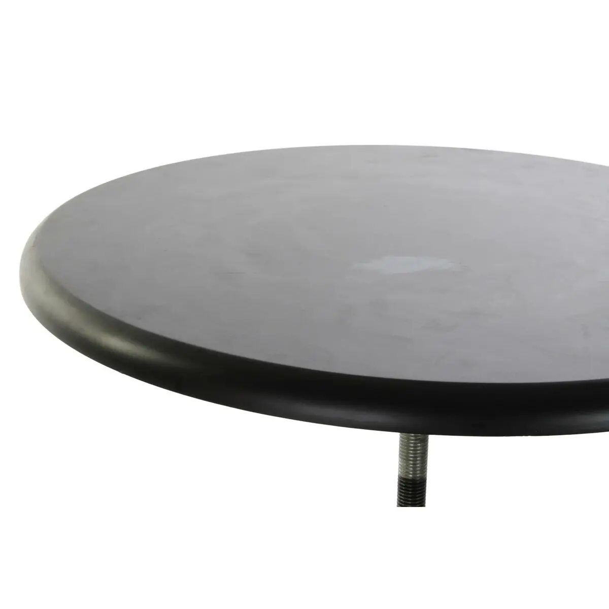 Side Table Dkd Home Decor 8424001831456 60 X 60 X 105 Cm Natural Black Metal Wood 1