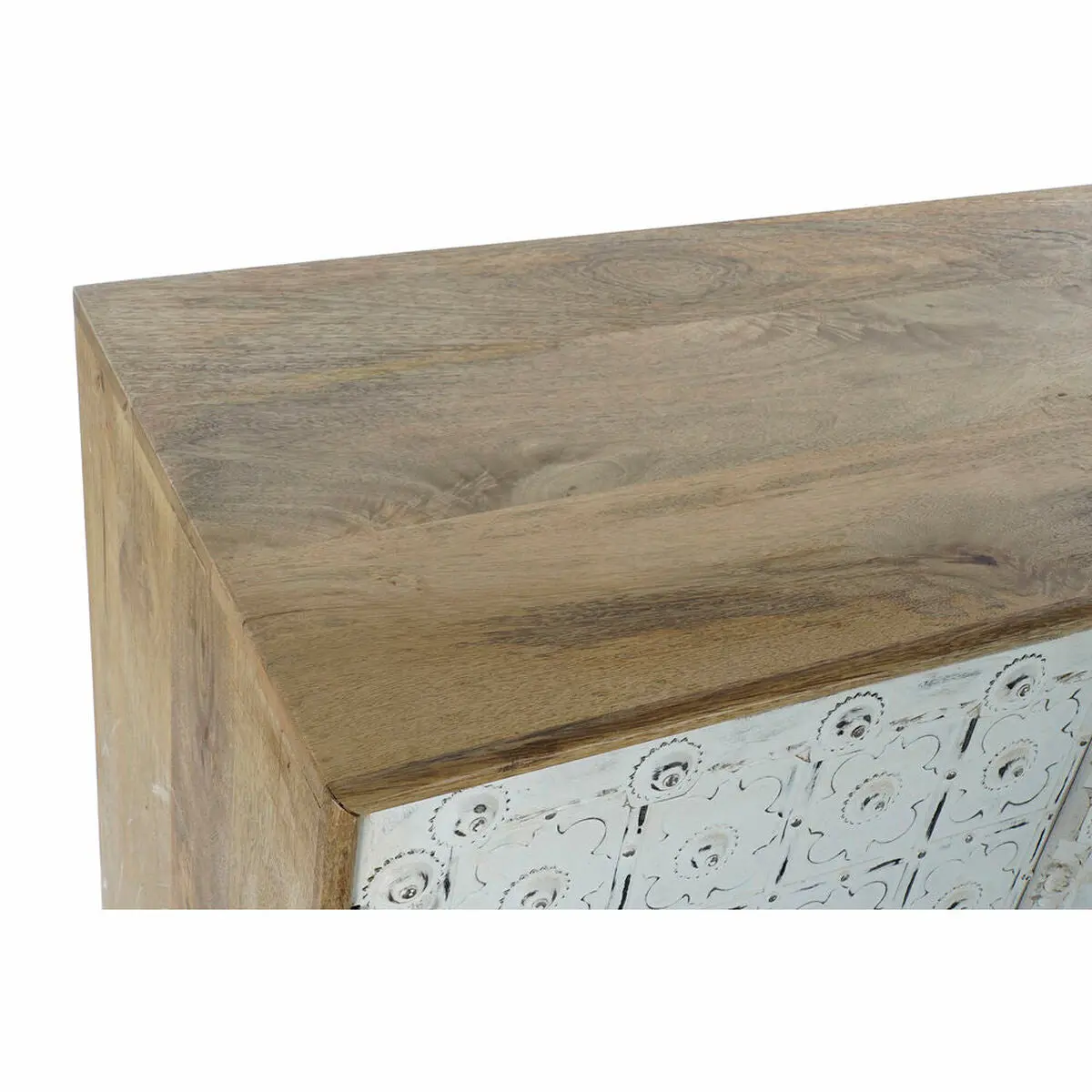 Sideboard Dkd Home Decor White Natural Mango Wood 165 X 45 X 100 Cm 2