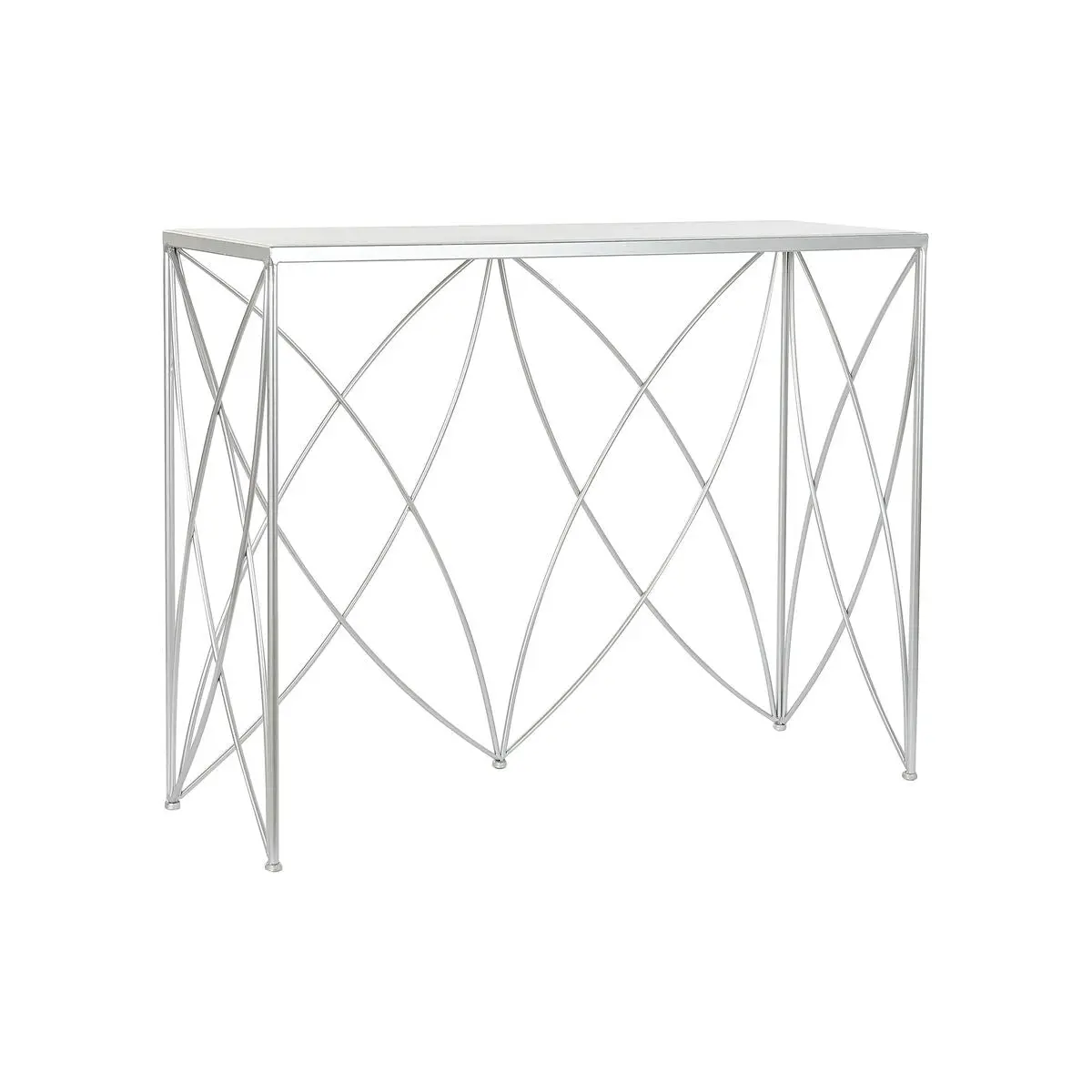 Hall Dkd Home Decor White Silver 100 X 33 X 78 Cm 1