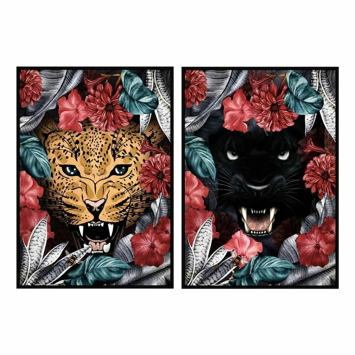 Painting Dkd Home Decor Polystyrene 53 X 4,3 X 73 Cm 1