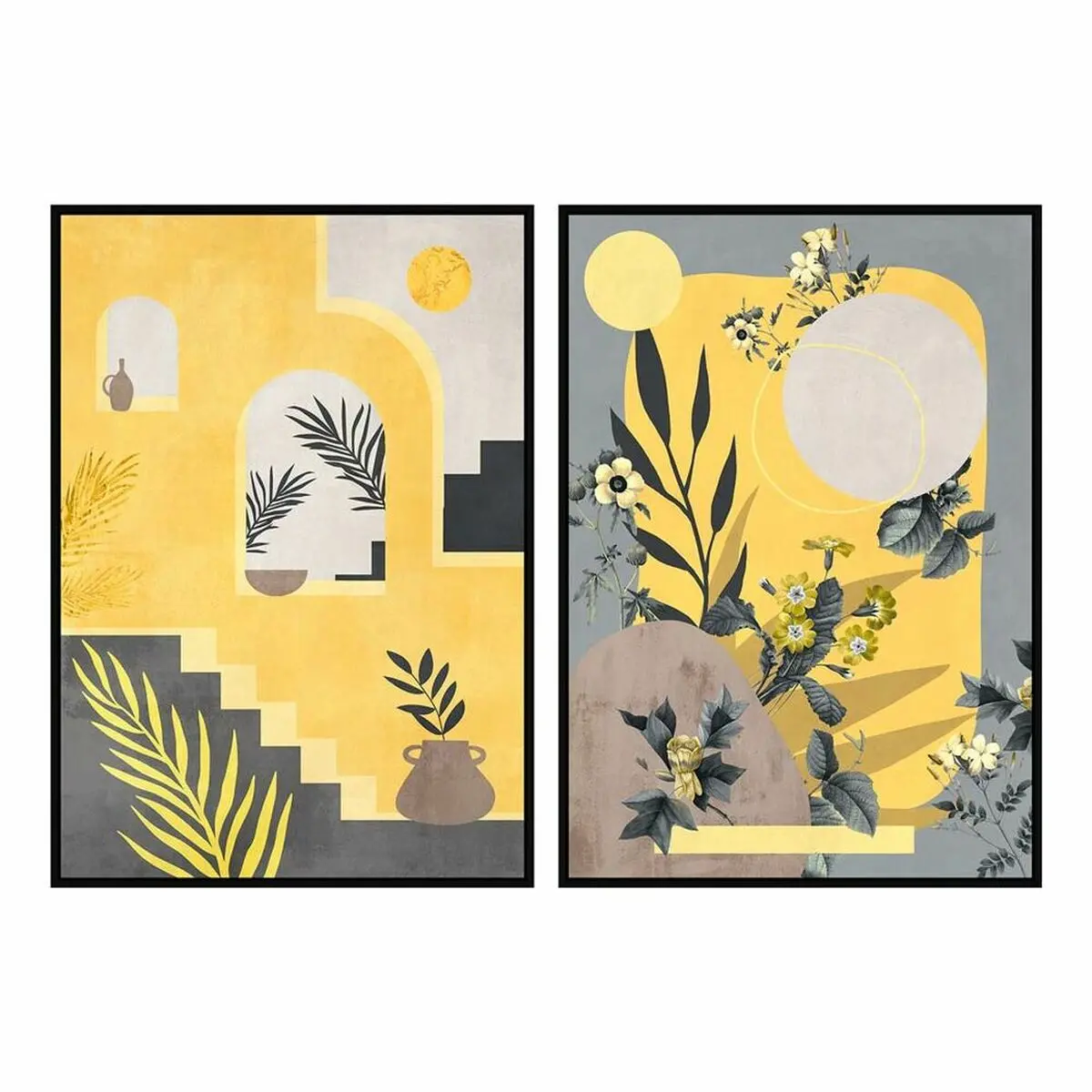 Canvas Dkd Home Decor Polystyrene Canvas 1