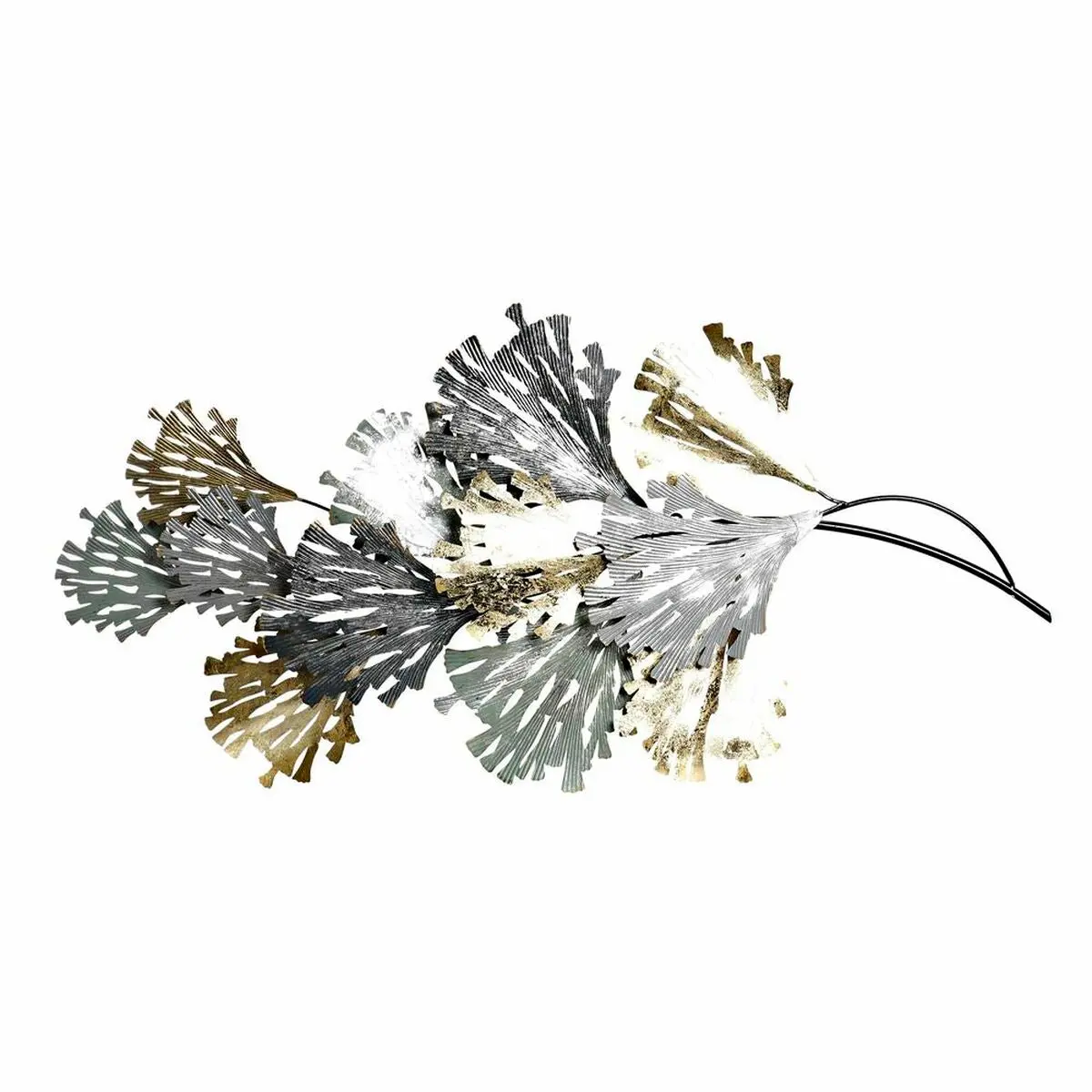 Wall Decoration Dkd Home Decor Grey Golden Metal (65 X 10 X 134.6 Cm) 1