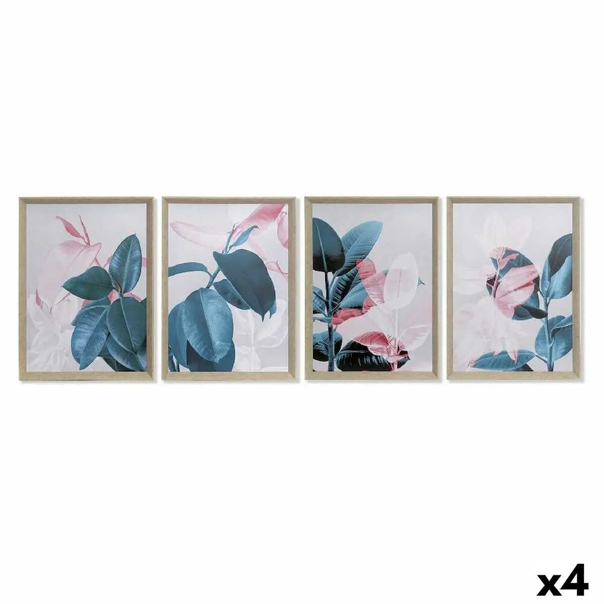 Canvas Dkd Home Decor Canvas Mdf Wood 45 X 3,5 X 60 Cm 1