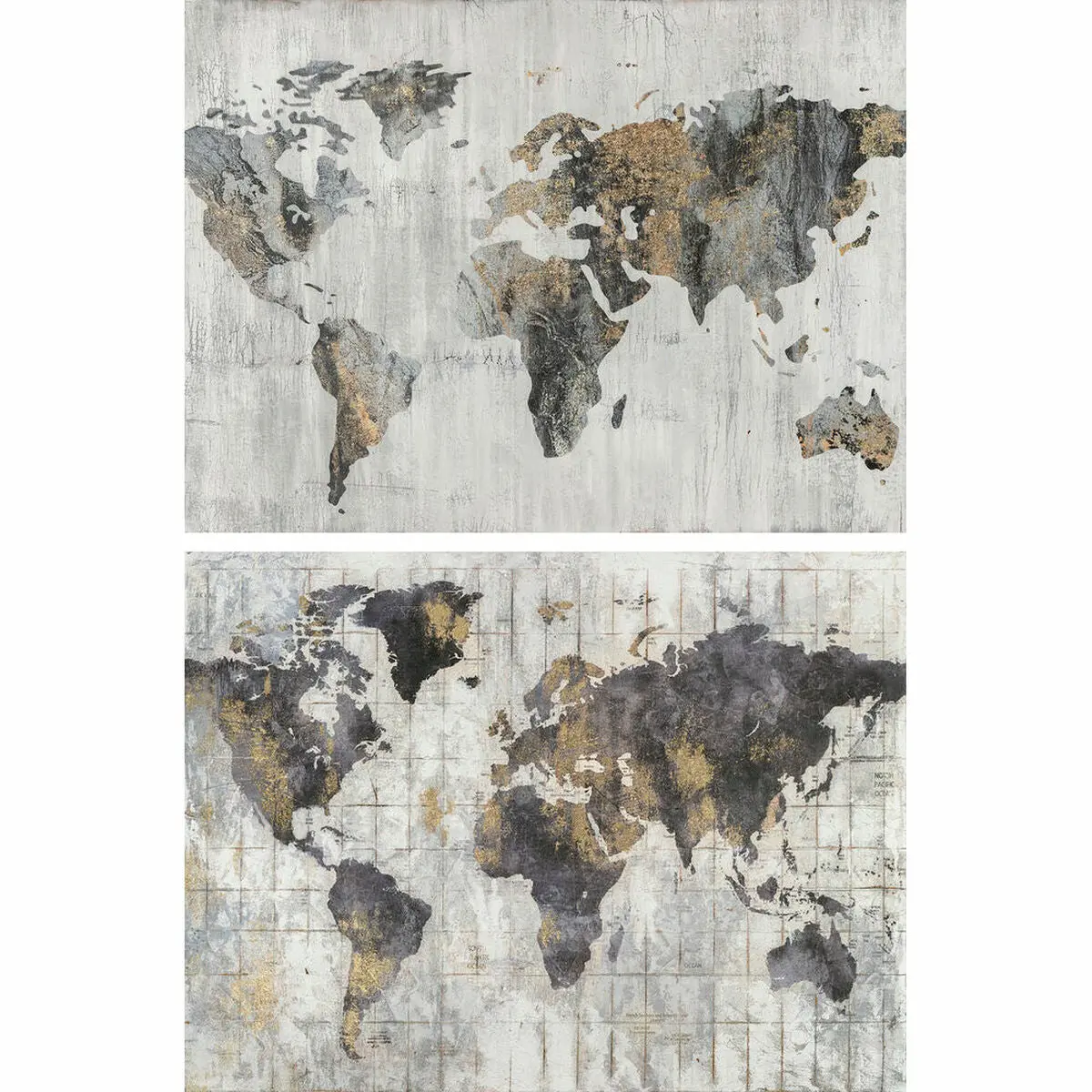 Canvas Dkd Home Decor Pinewood Canvas 120 X 4 X 90 Cm 1