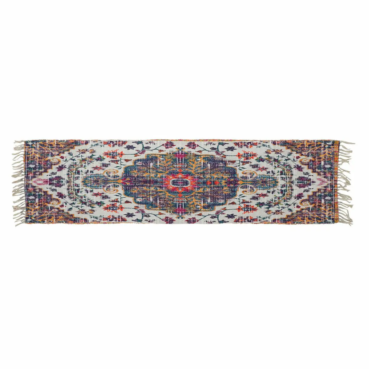 Carpet Dkd Home Decor Cotton Multicolour Chenille (60 X 240 X 1 Cm) 1
