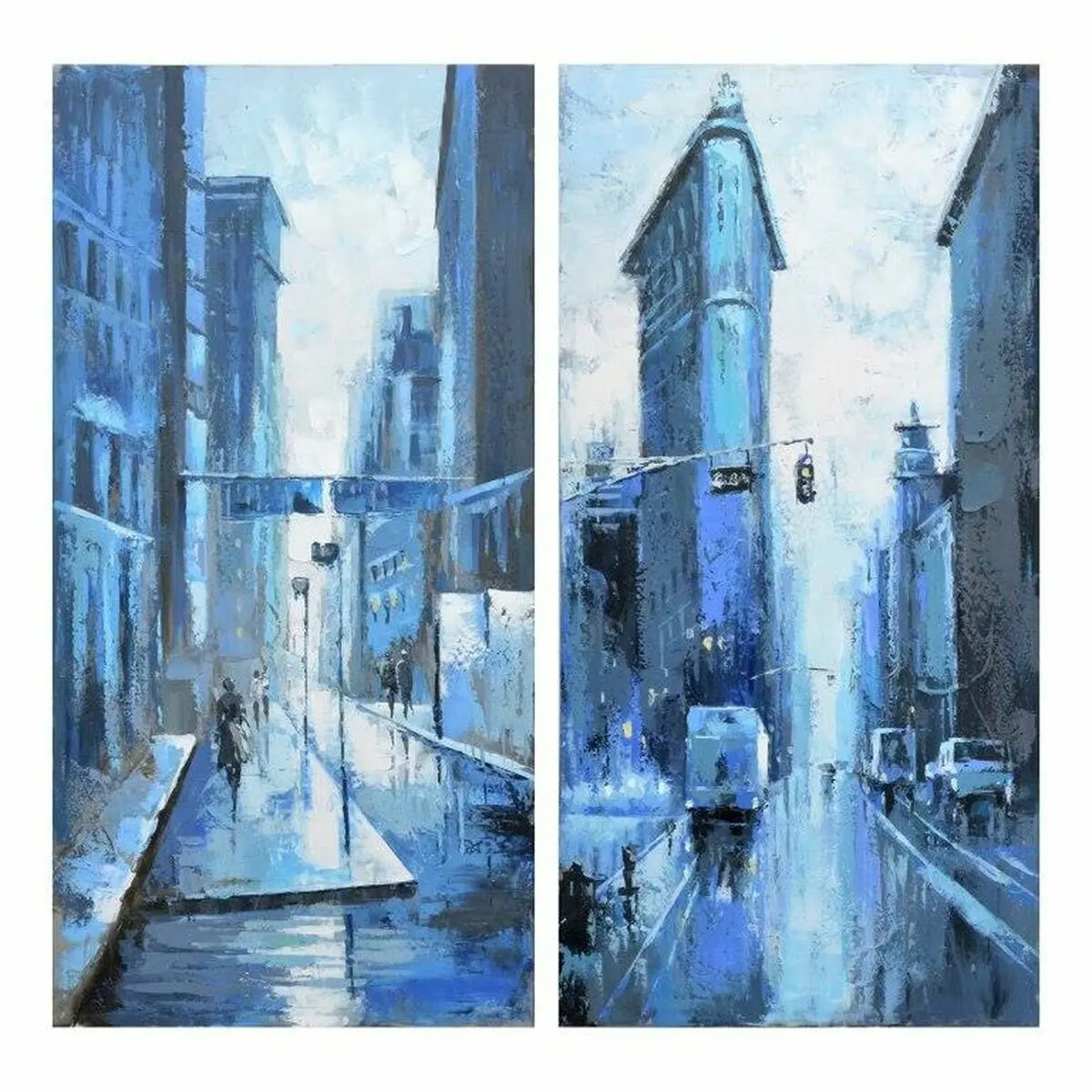 Canvas Dkd Home Decor Canvas Mdf Wood 60 X 3 X 120 Cm 1