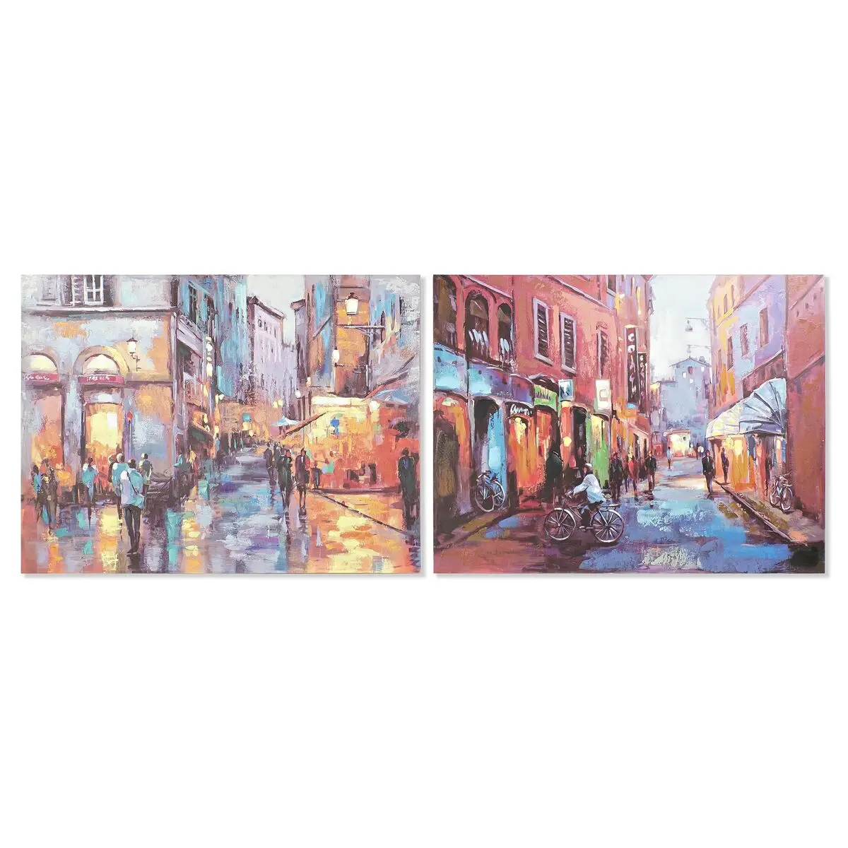Canvas Dkd Home Decor Canvas Mdf Wood 120 X 3 X 90 Cm 1
