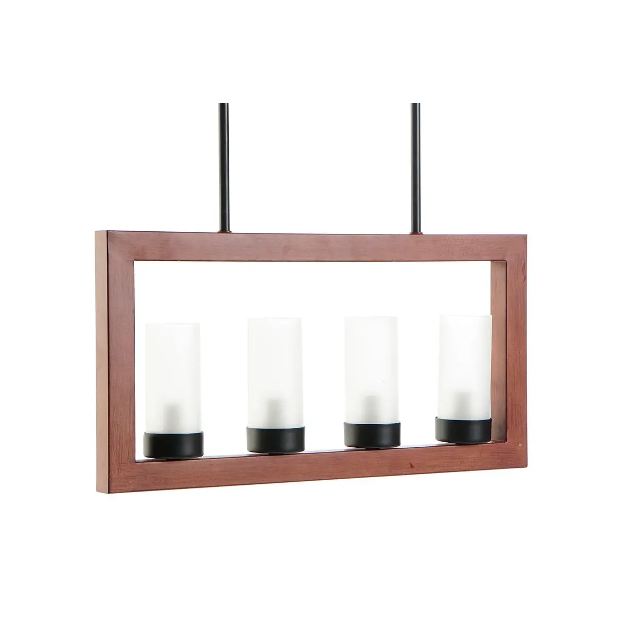 Ceiling Light Dkd Home Decor Brown Aluminium Crystal (52 X 6 X 26 Cm) 1
