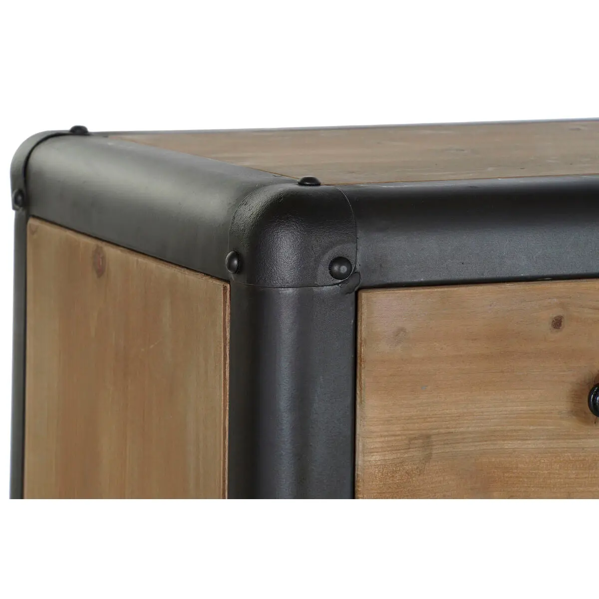Chest Of Drawers Dkd Home Decor Fir Metal (129 X 42 X 79 Cm) 1