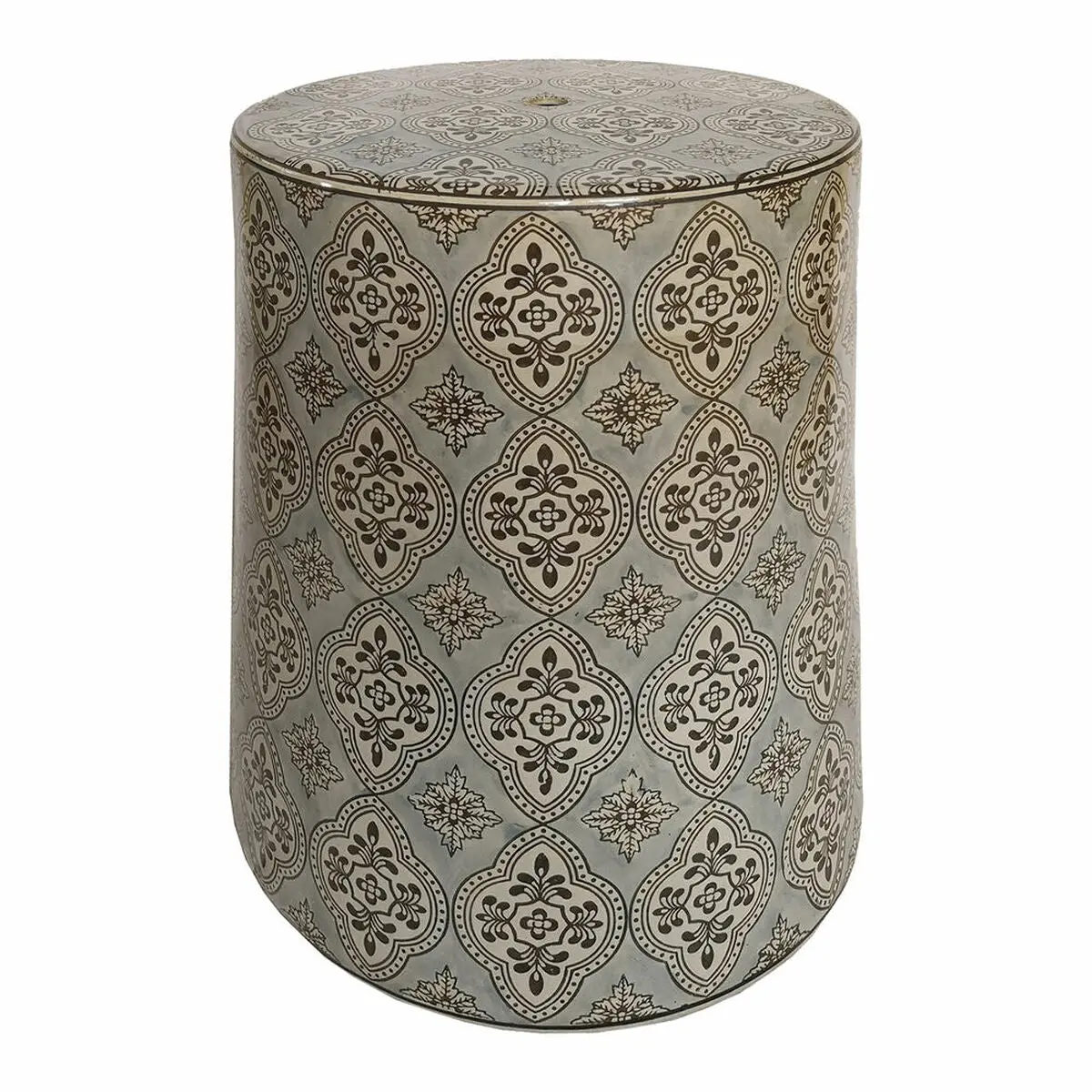 Side Table Dkd Home Decor Blue Beige Wood 32,5 X 32,5 X 42 Cm 1