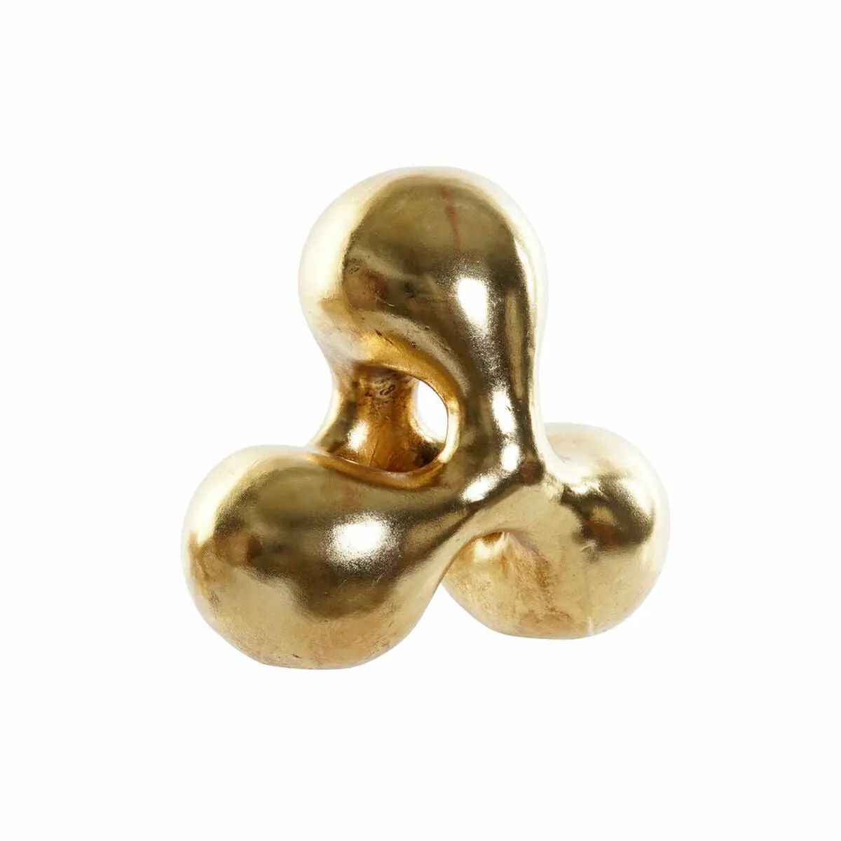 Decorative Figure Dkd Home Decor 28,5 X 18 X 26 Cm Abstract Golden 1