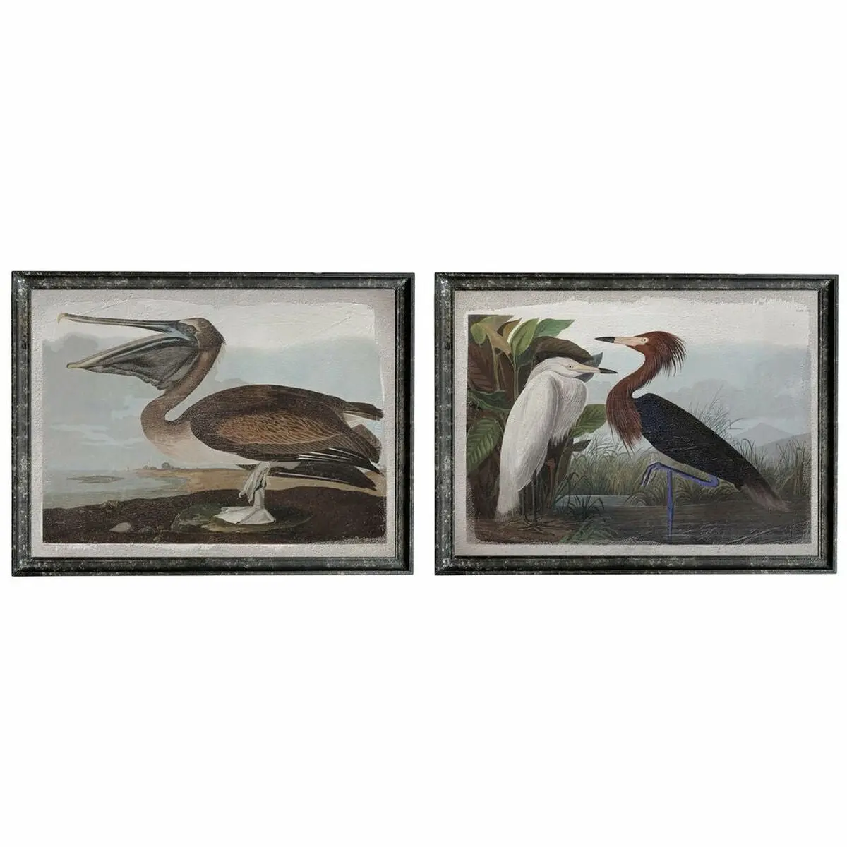 Canvas Dkd Home Decor Wood Canvas 90 X 2 X 68 Cm 1