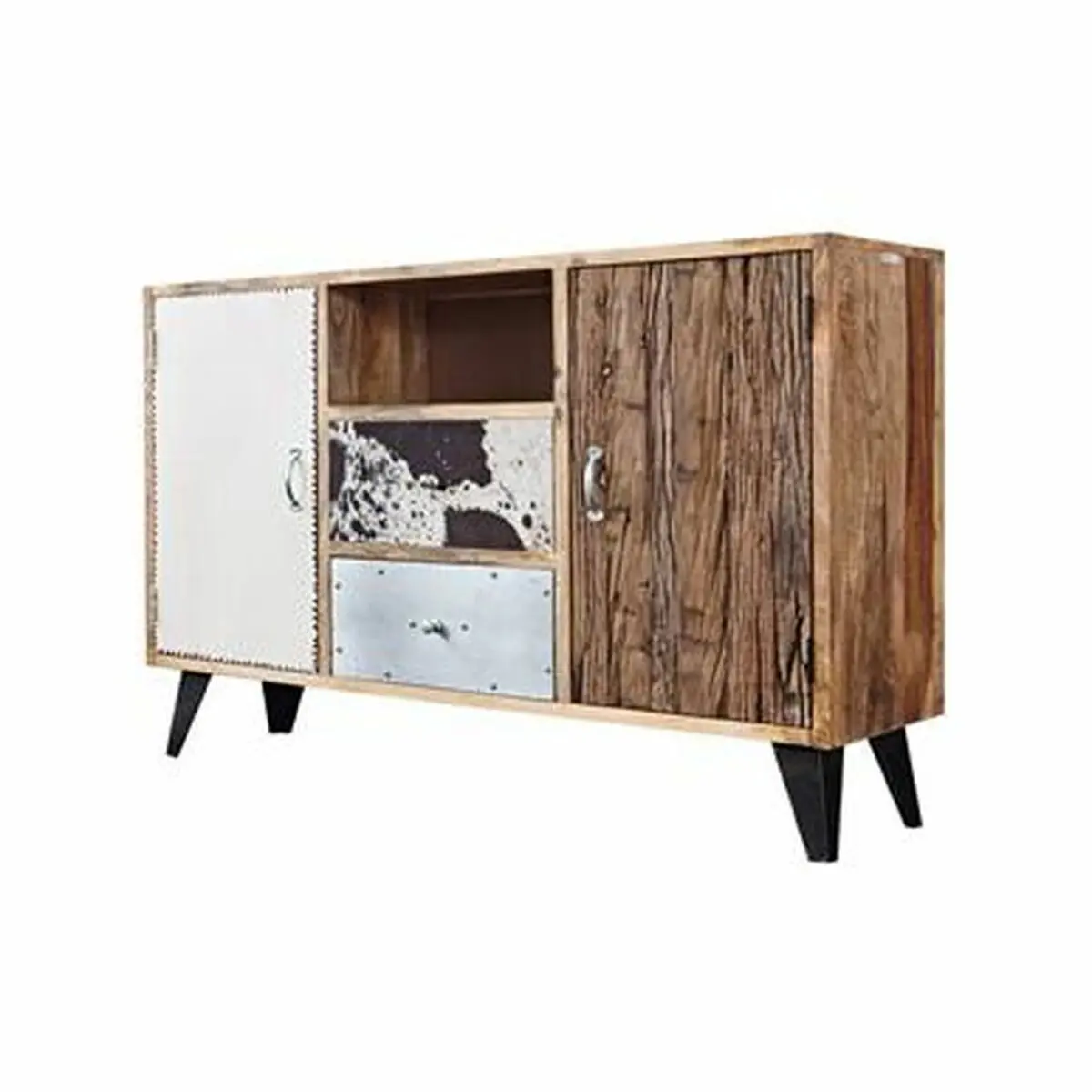 Sideboard Dkd Home Decor Metal Mango Wood (140 X 40 X 111 Cm) 1