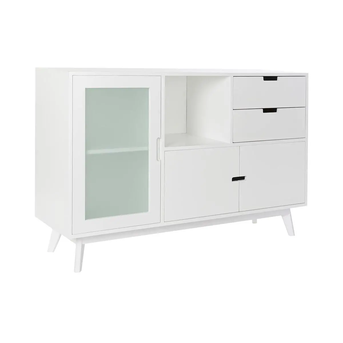Sideboard Dkd Home Decor Crystal Paolownia Wood Mdf Wood (120 X 35 X 80 Cm) 1