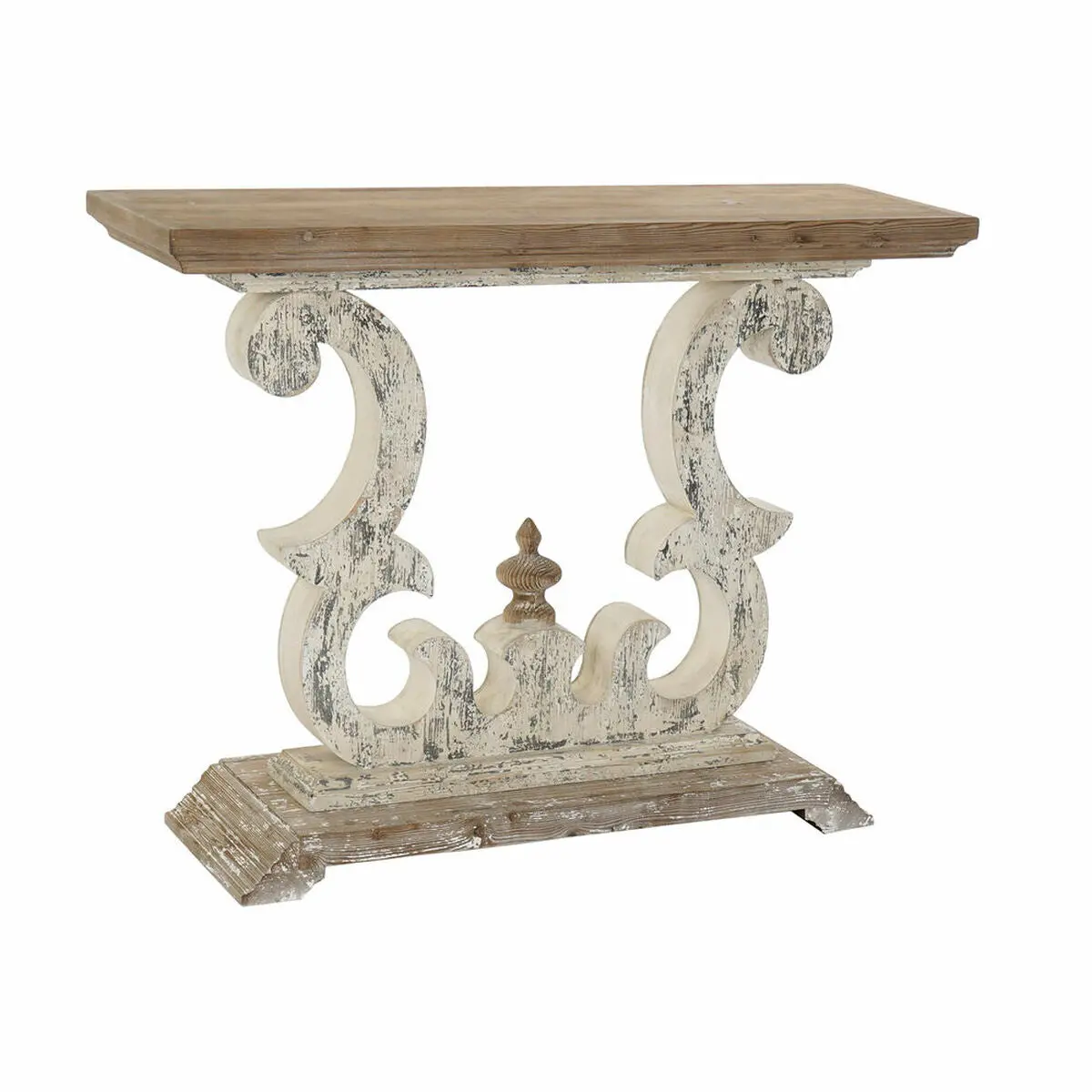 Hall Dkd Home Decor White Brown 120 X 36 X 92 Cm 1