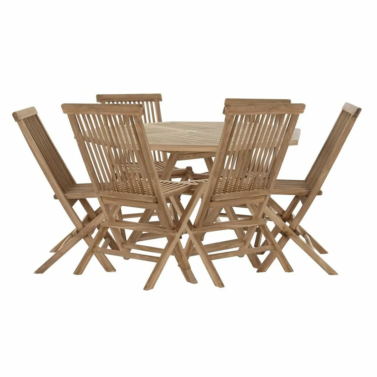 Table Set With Chairs Dkd Home Decor 90 Cm 120 X 120 X 75 Cm 1