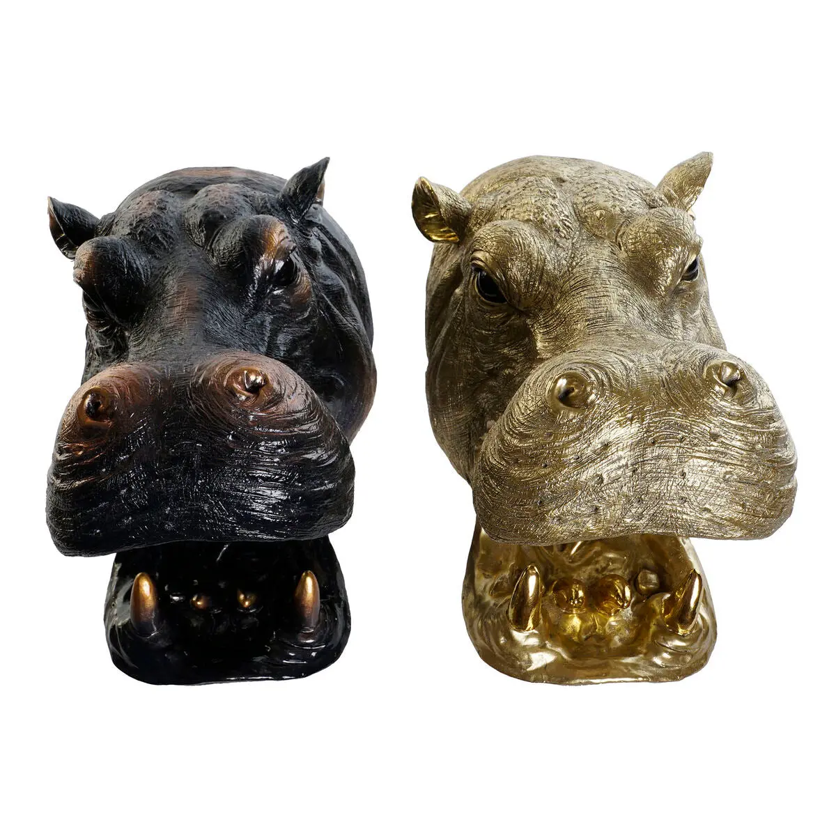 Wall Light Dkd Home Decor Copper Golden 50 W Colonial Hippopotamus 220 V 35 X 23 X 34 Cm (2 Units) 1