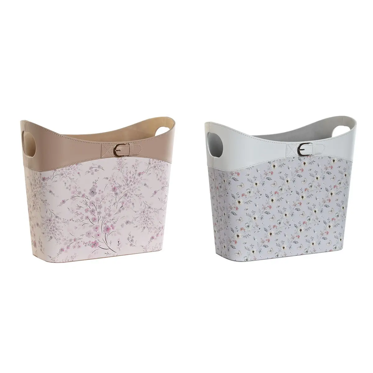 Magazine Rack Dkd Home Decor Blue White Grey Light Pink Polyurethane Pvc 39 X 21 X 34 Cm (2 Units) 1