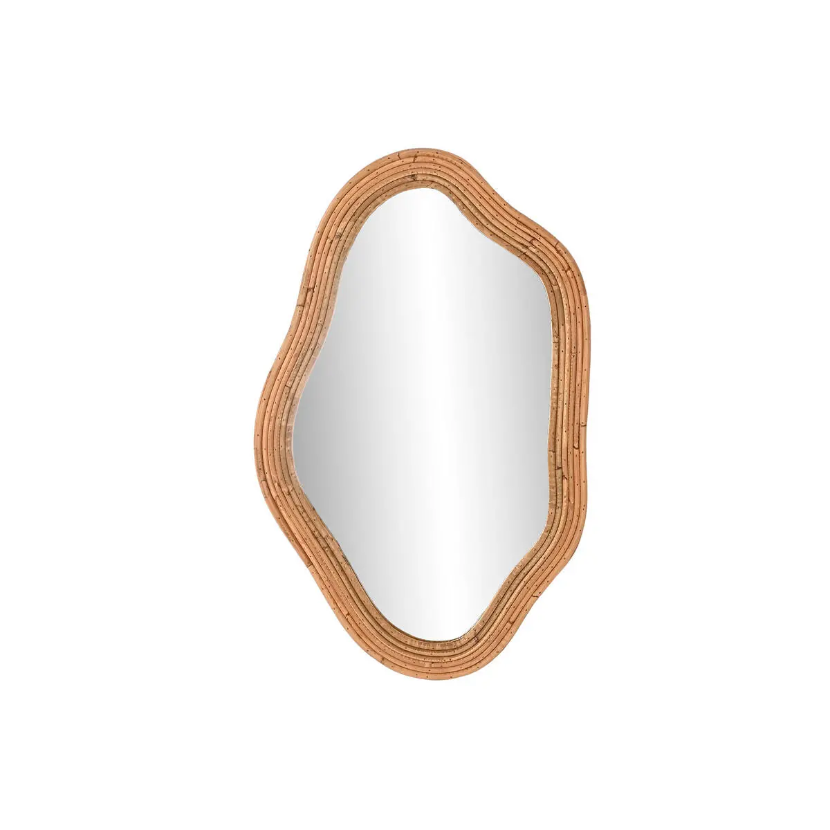 Wall Mirror Home Esprit Natural Urban 51 X 2 X 81 Cm 1
