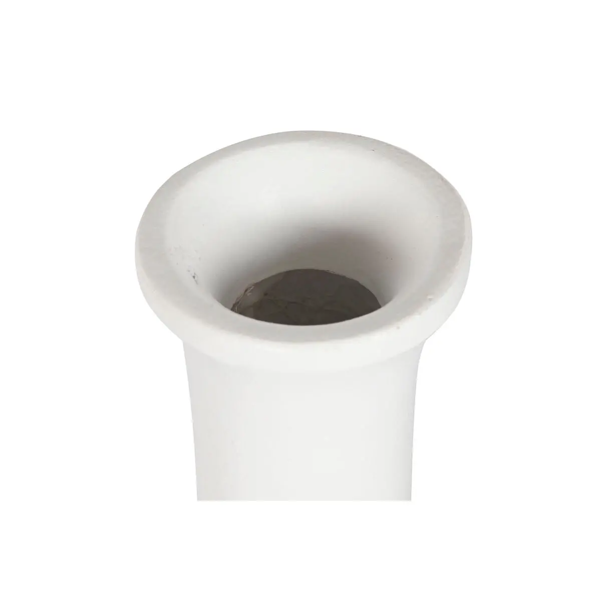 Vase Home Esprit White Fibreglass 30 X 30 X 80 Cm 2