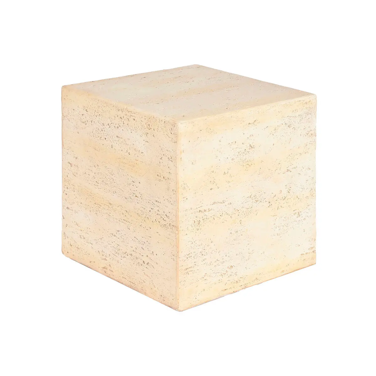 Small Side Table Home Esprit Beige Magnesium 40 X 40 X 40 Cm 1