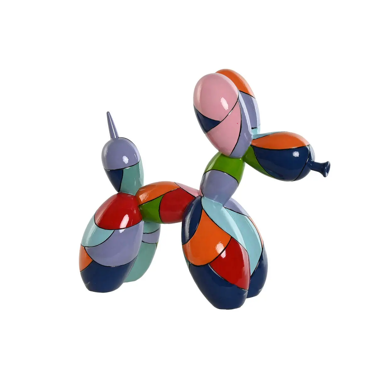 Decorative Figure Home Esprit Multicolour Dog 31 X 12 X 27 Cm 1