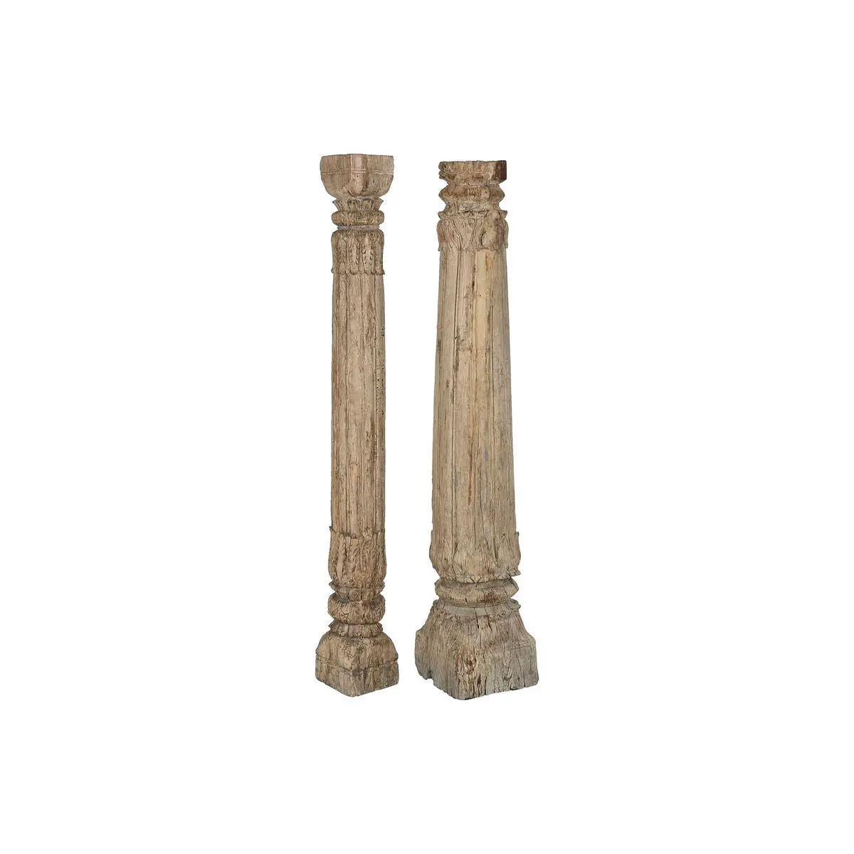 Decorative Figure Home Esprit Natural 23 X 23 X 149 Cm 1