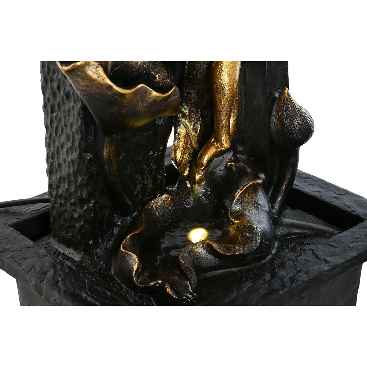 Garden Fountain Home Esprit Resin Buddha Oriental 21 X 19 X 27 Cm (2 Units) 2