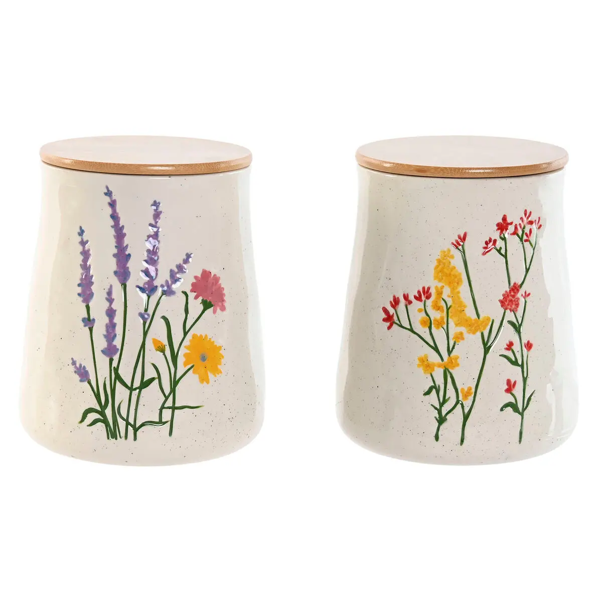 Tin Home Esprit Multicolour Flowers Shabby Chic (2 Units) 1