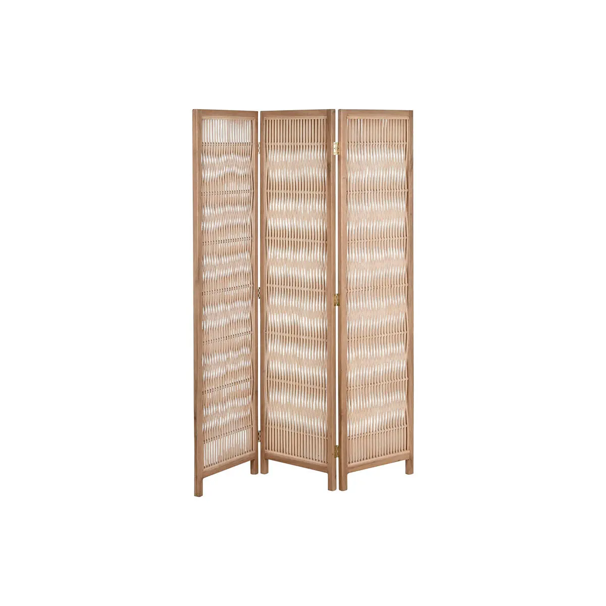 Folding Screen Home Esprit Brown Fir 138 X 3,5 X 186 Cm 1