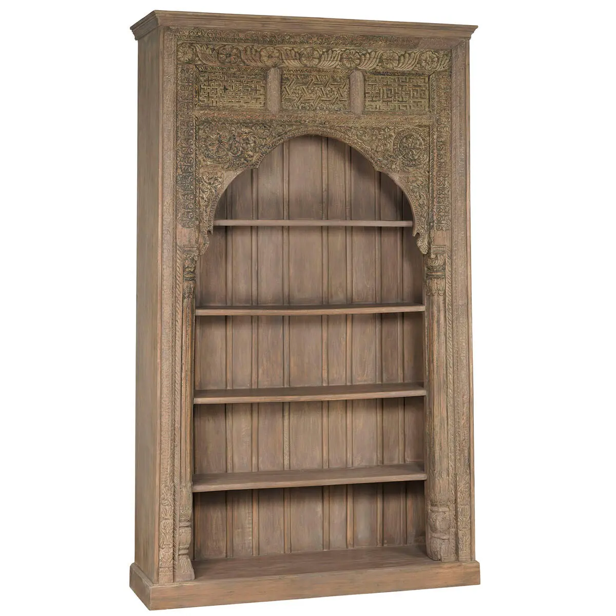 Shelves Home Esprit Teak 168 X 56 X 272 Cm 1