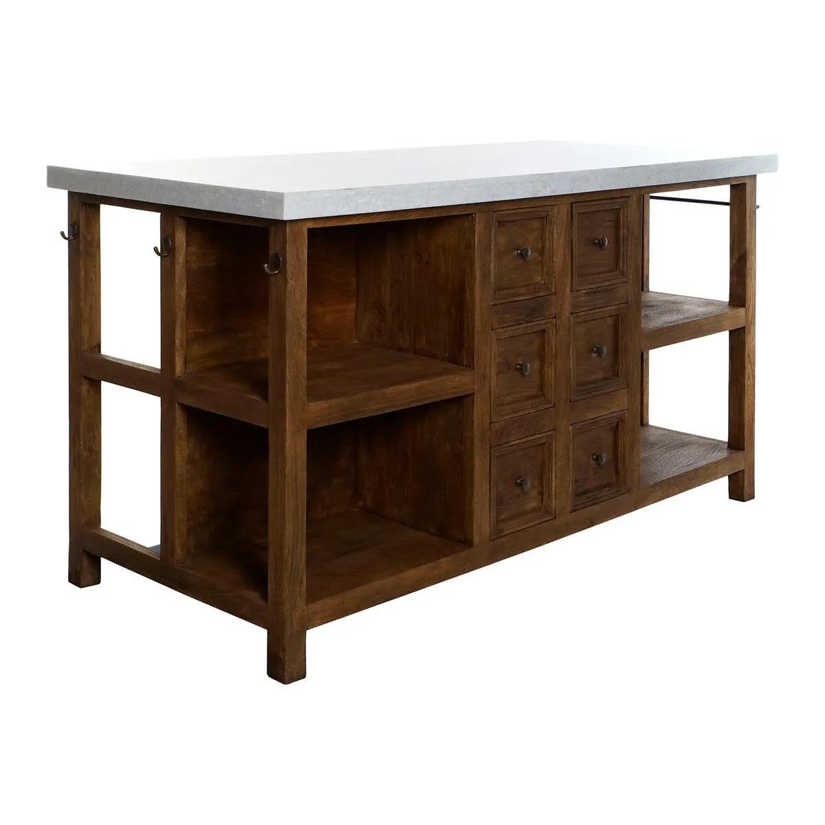 Kitchen Furniture Home Esprit White Brown 168 X 76 X 92 Cm 1
