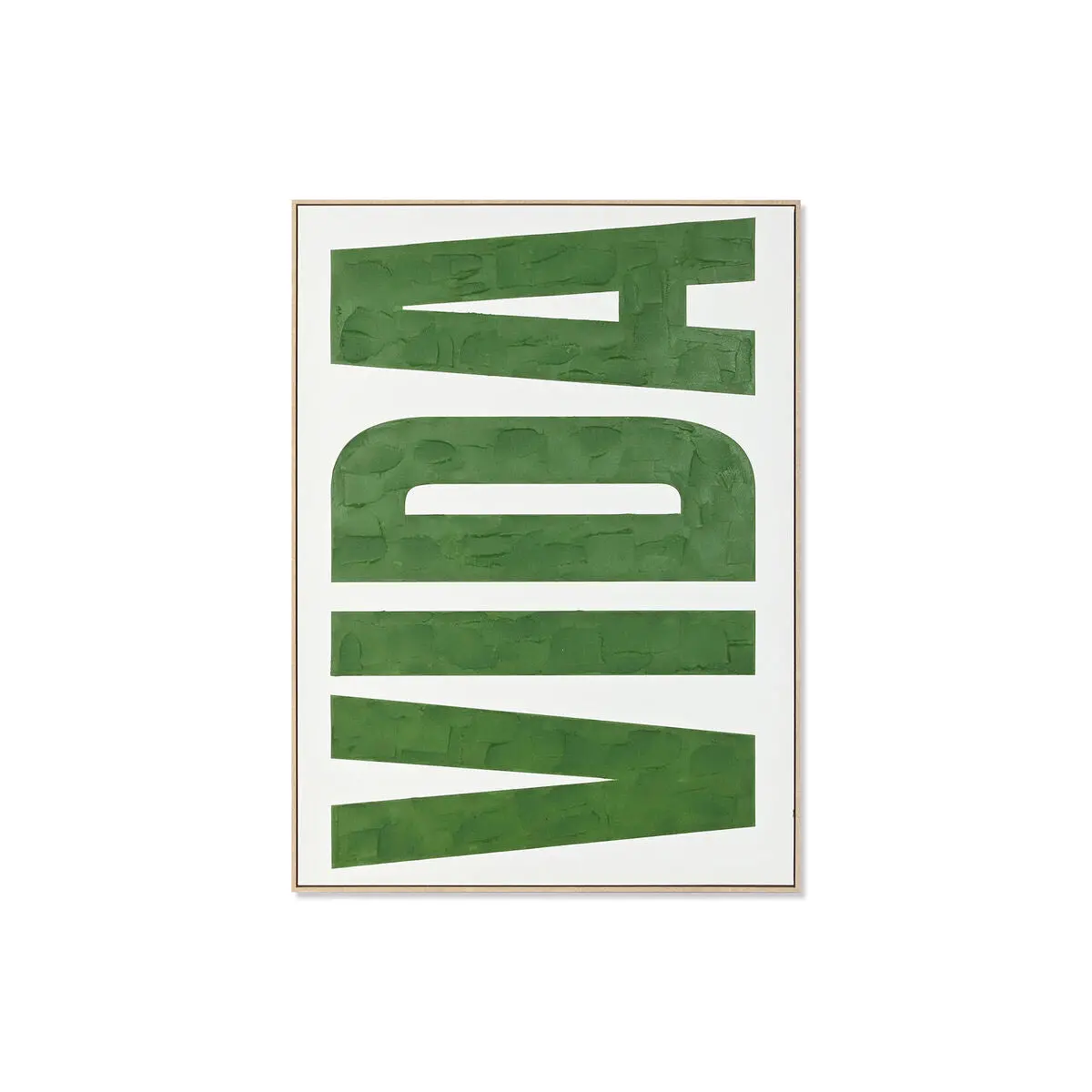 Canvas Home Esprit Vida Green Beige Modern 103 X 4,5 X 143 Cm 1