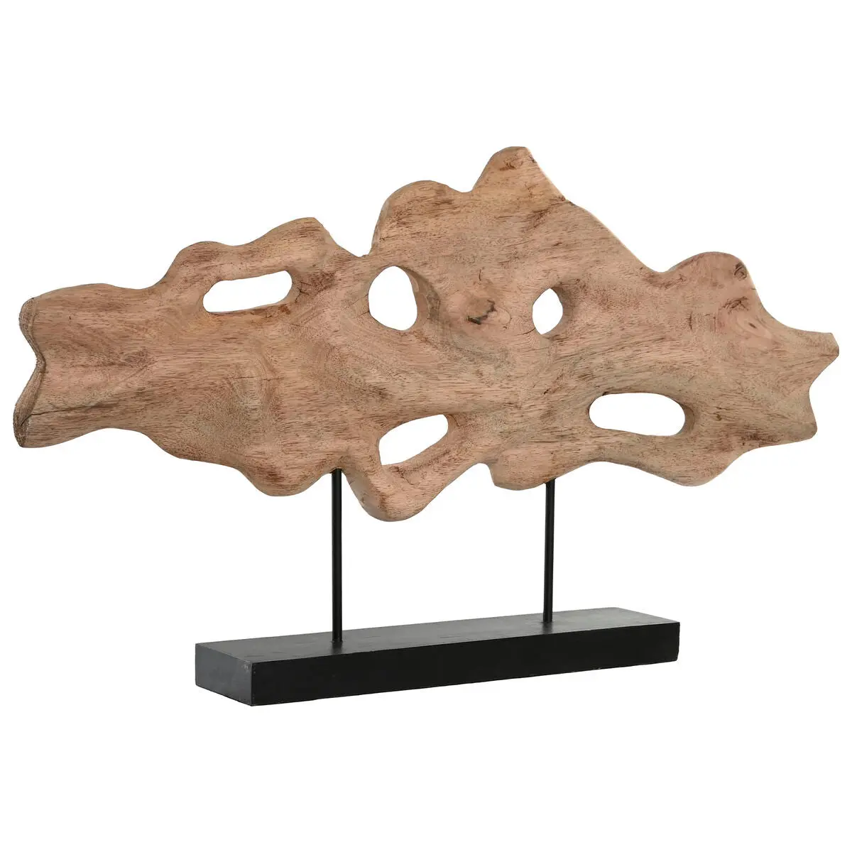 Decorative Figure Home Esprit Black Light Brown Modern 74 X 9 X 42 Cm 1