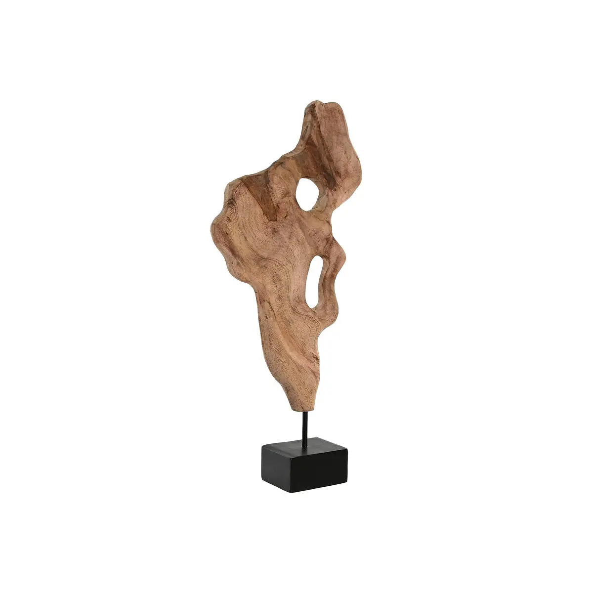 Decorative Figure Home Esprit Black Light Brown Modern 26 X 8 X 56 Cm 1