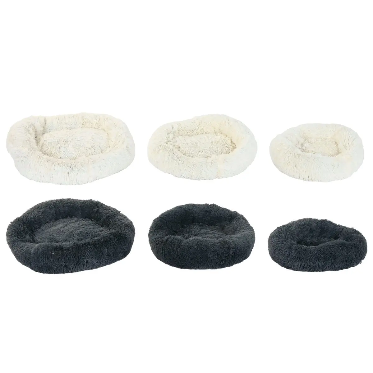Pet Bed Home Esprit White Dark Grey 73 X 64 X 16 Cm 2 Units 1