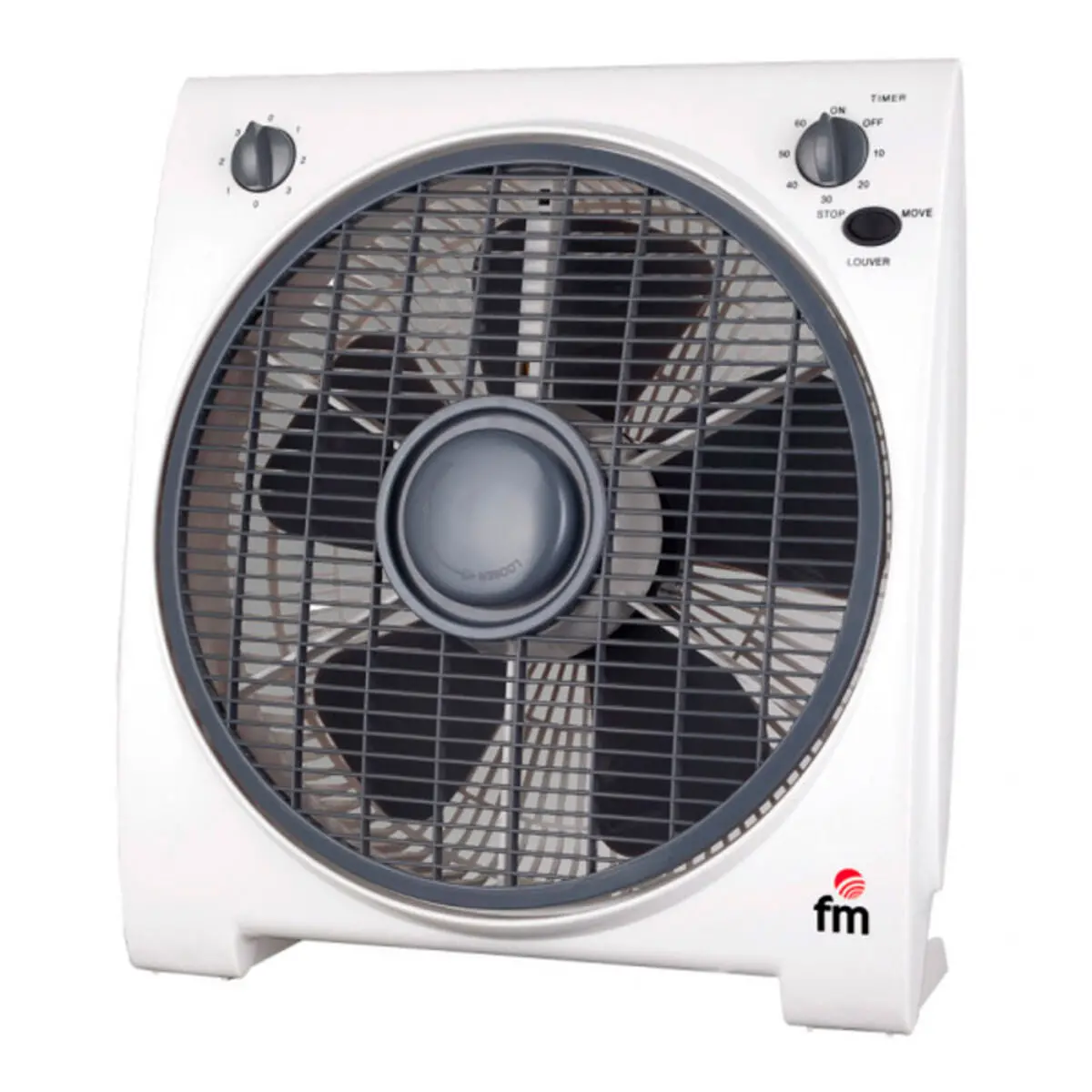 Floor Fan Grupo Fm Bf4 8600046608 White 45 W 1