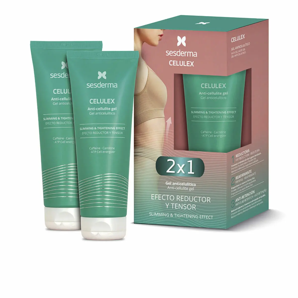 Anti-Cellulite Gel Sesderma Celulex 200 Ml 2 Units 1