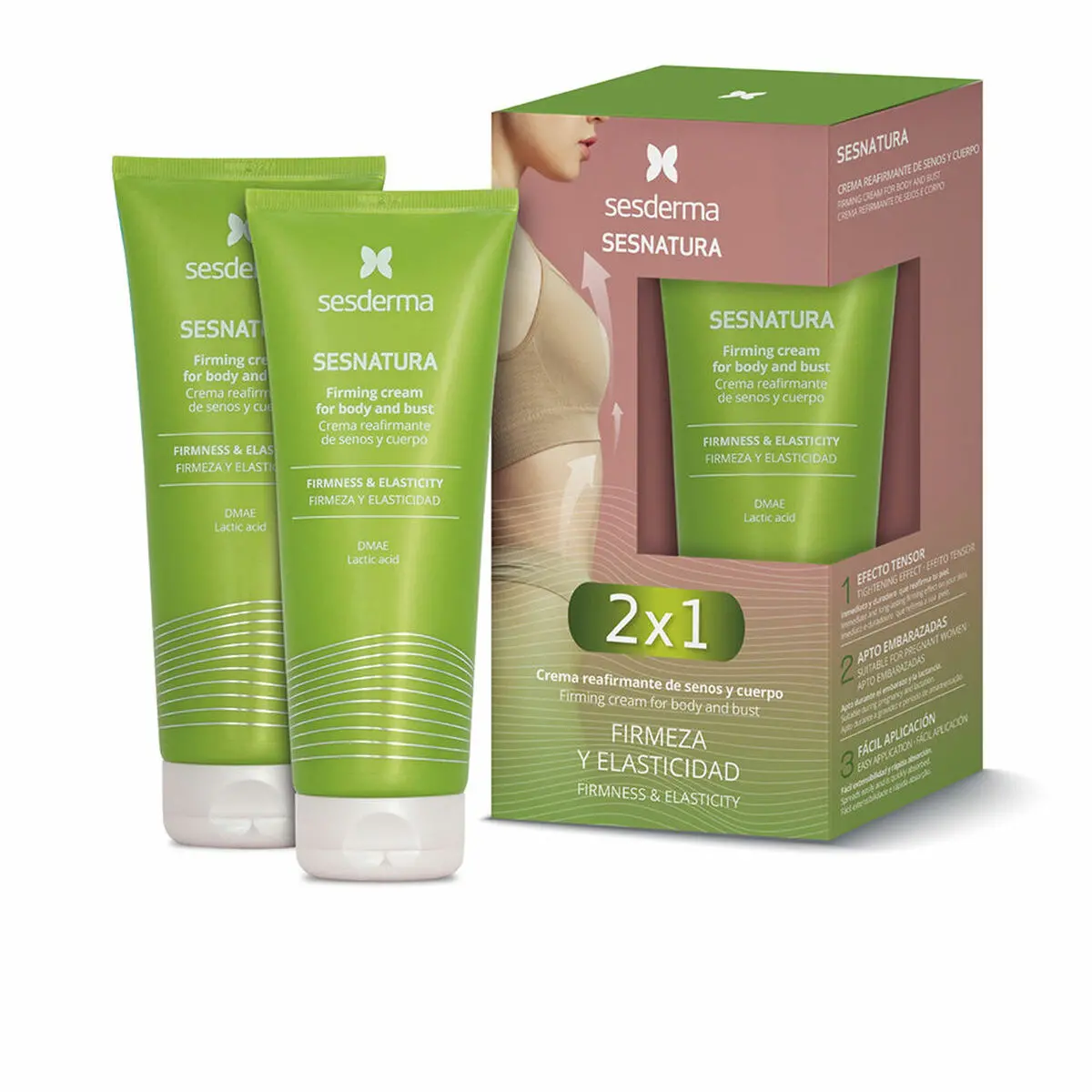 Firming Body Cream Sesderma Sesnatura 200 Ml 2 Units 1