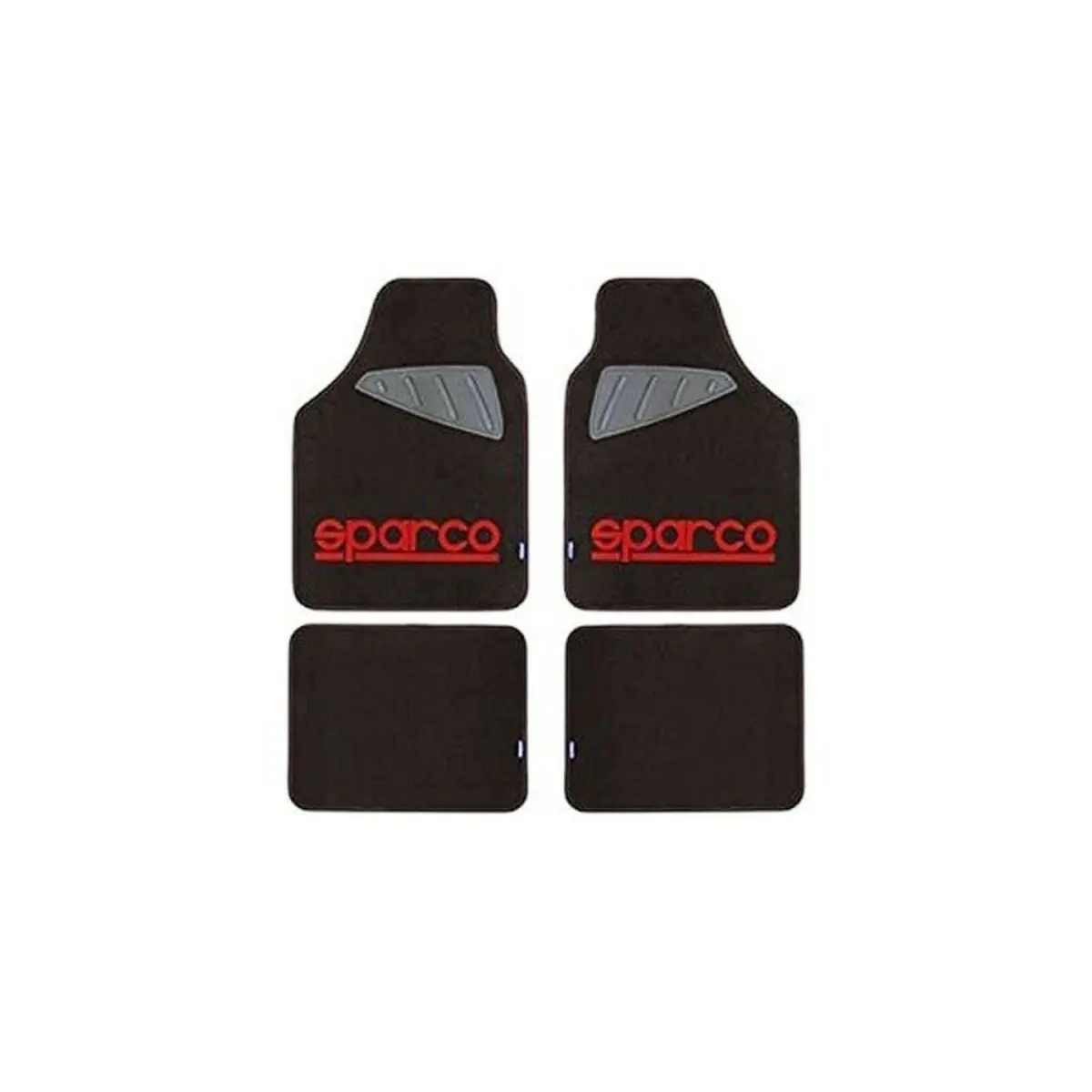 Car Floor Mat Set Sparco Spc1903 Universal Black/Red (4 Pcs) 1