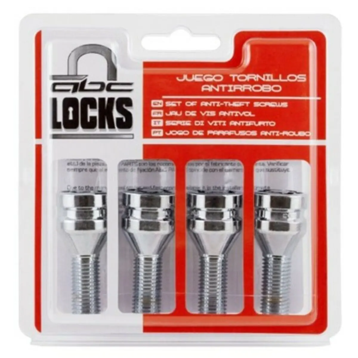 Anti-Theft Screws Bc Corona 12X150 L26 17/19 (4 Uds) 1