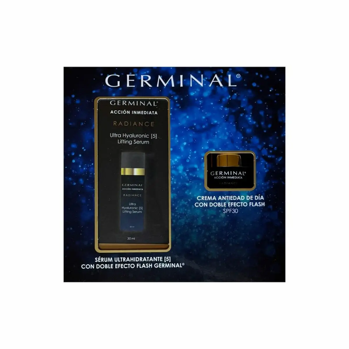 Unisex Cosmetic Set Germinal Acción Inmediata Radiance 2 Pieces 1