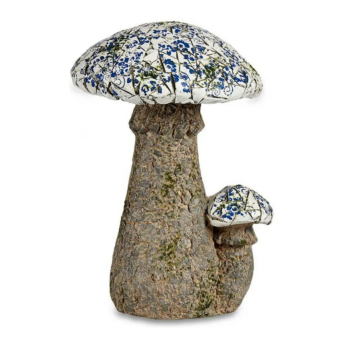 Decorative Garden Figure Ibergarden Polyresin Mosaic Mushroom 29 X 44 X 32 Cm 1