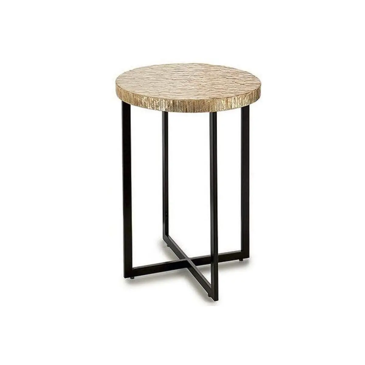 Side Table Gift Decor Big-S3603659 White Beige Golden 45 X 62 X 45 Cm 1