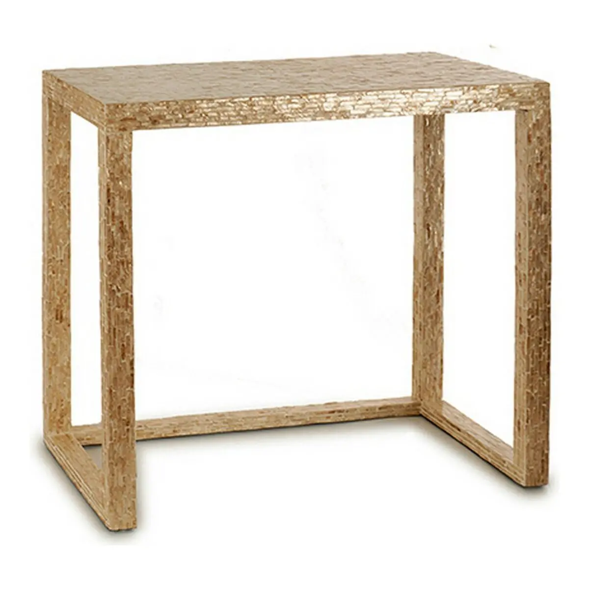 Table Gift Decor White Beige Golden 30,5 X 78 X 90,5 Cm Hall 1