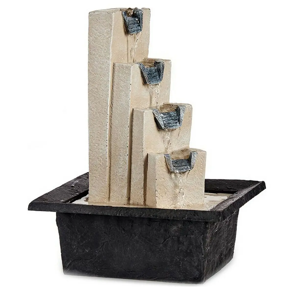 Fountain Staircase Brown Plastic Resin (24 X 38 X 30 Cm) 1