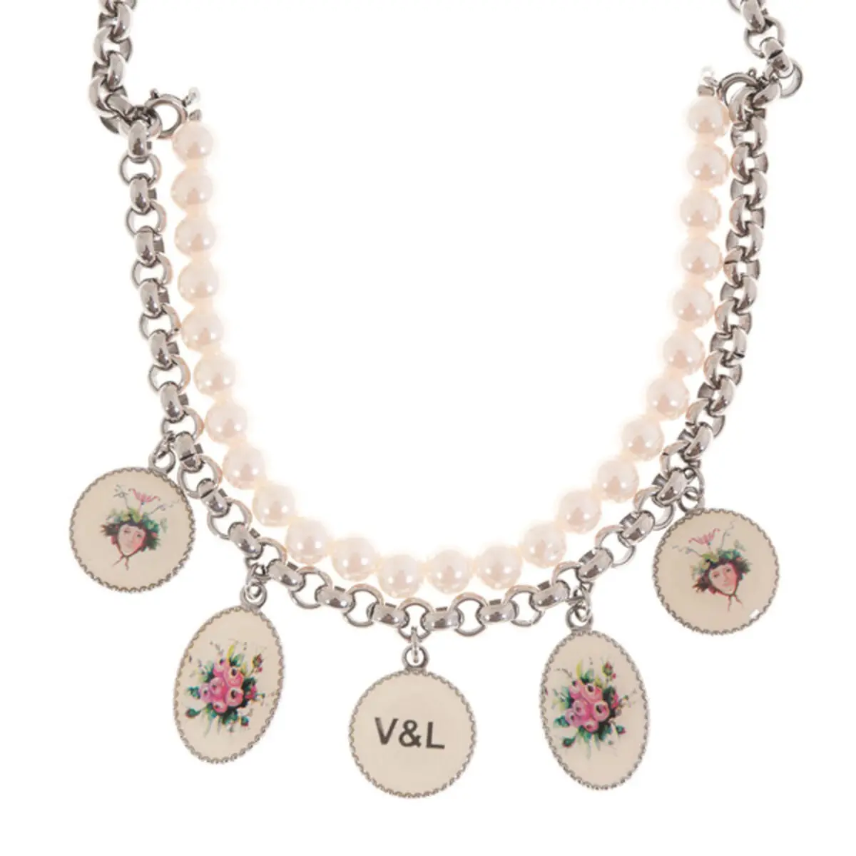Ladies' Necklace Victorio & Lucchino Vj0149co 51 Cm 1