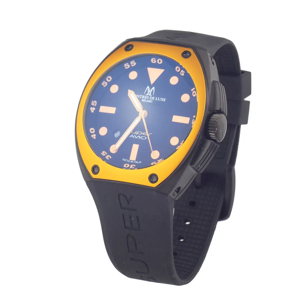 Men's Watch Montres De Luxe 09Sa-Bk-1002 (Ø 48 Mm) 1