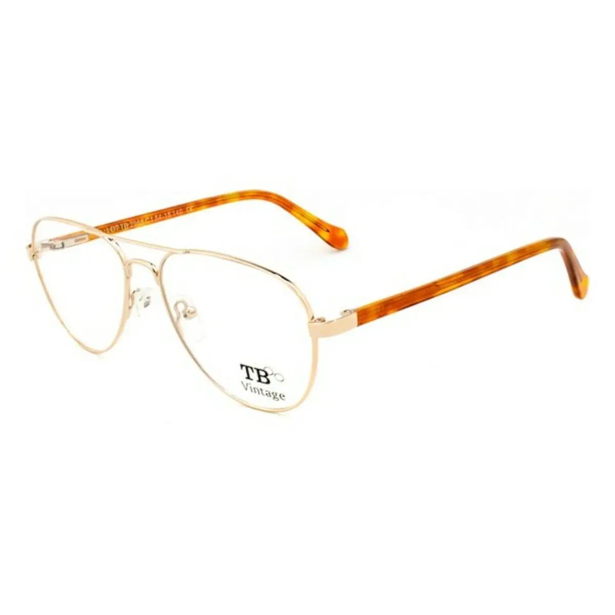 Men' Spectacle Frame Titto Bluni Tb2966-C1 Golden Ø 54 Mm 1